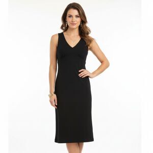 Sisley Black Basic Sleeveless Dress XS